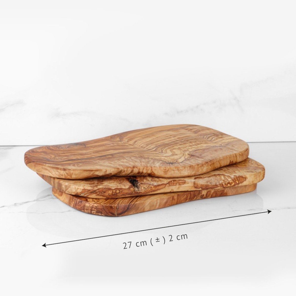Planche à amuse-gueules en bois d'olivier façonnée à la main