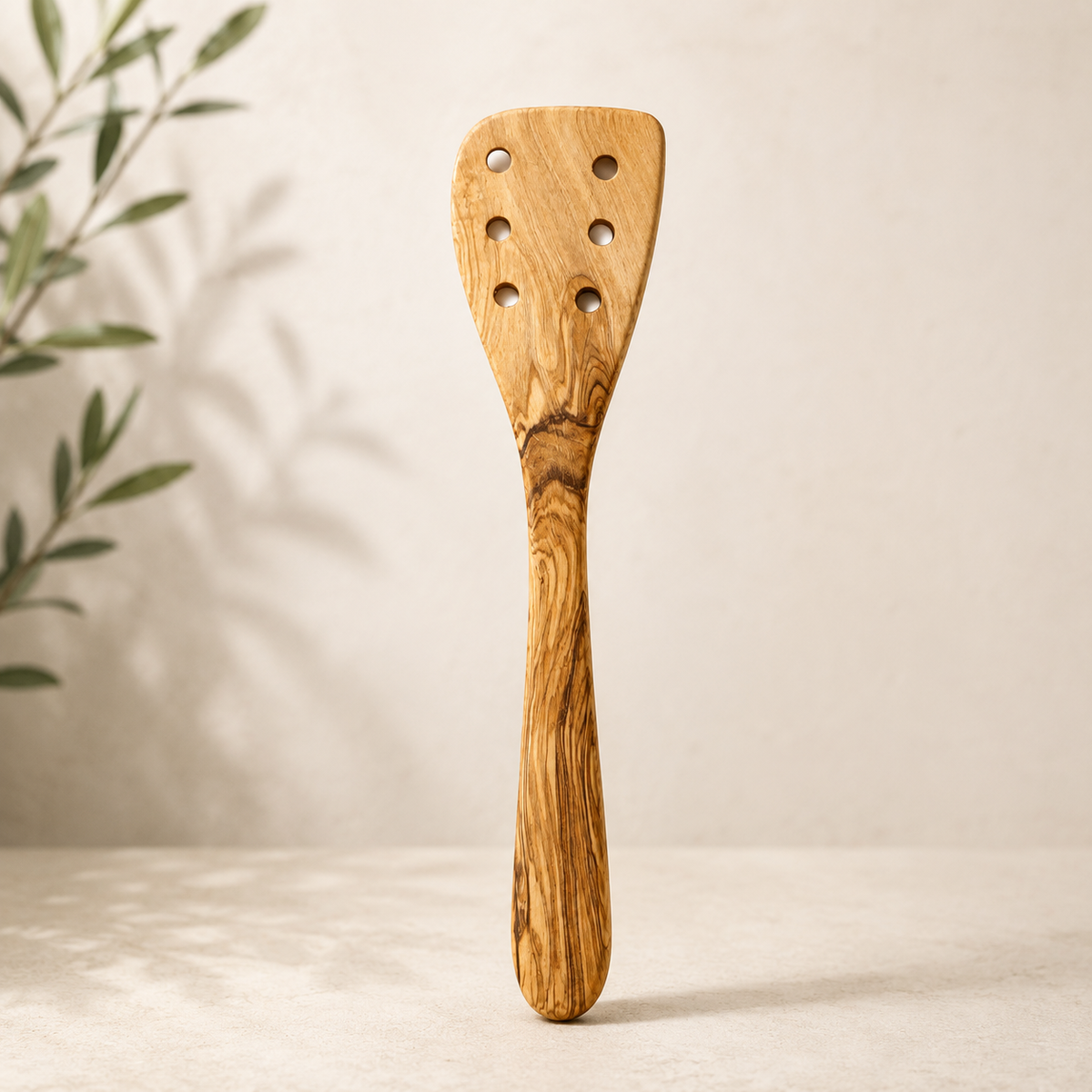 Spatule en bois d'olivier