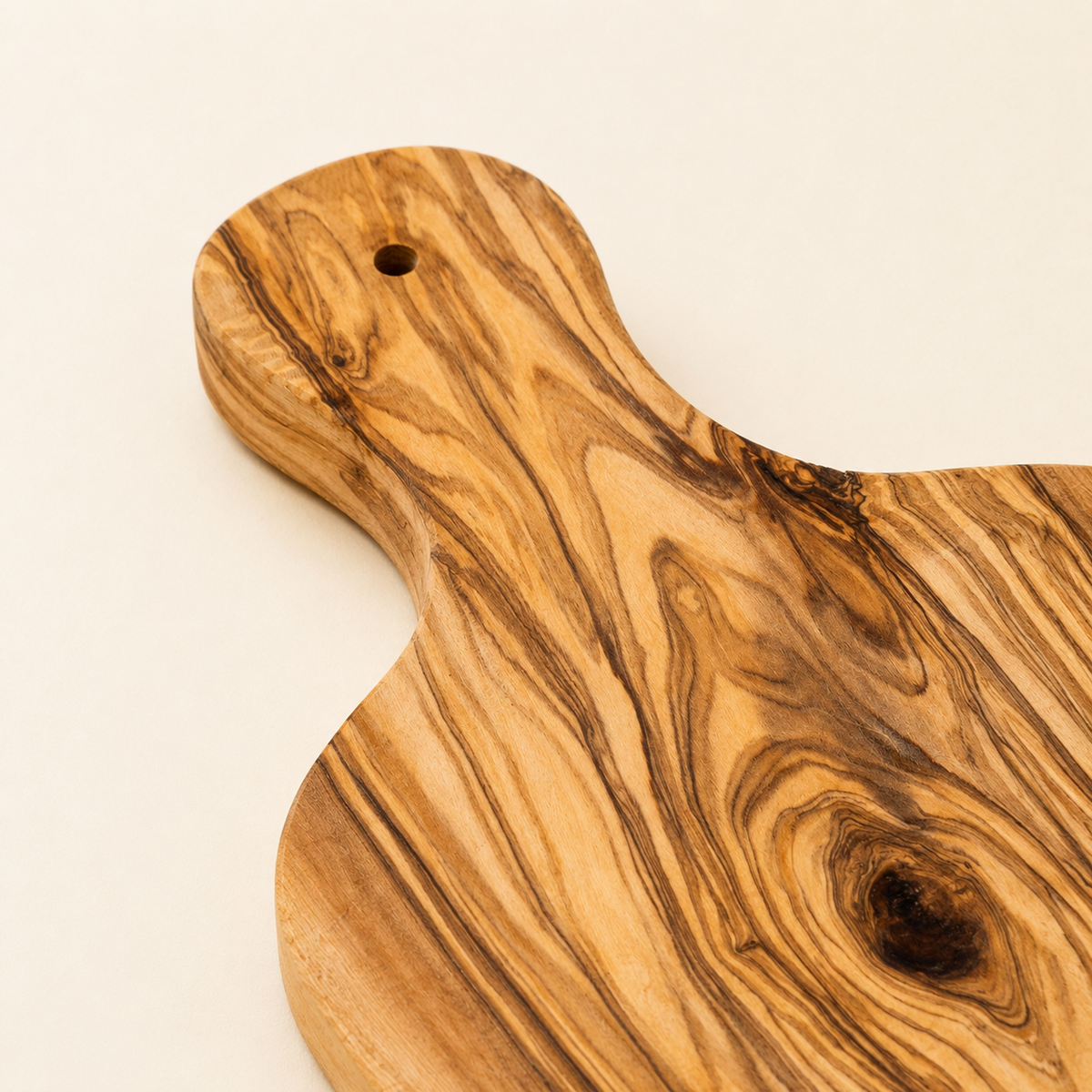 Petite planche à découper en bois d'olivier 25 cm