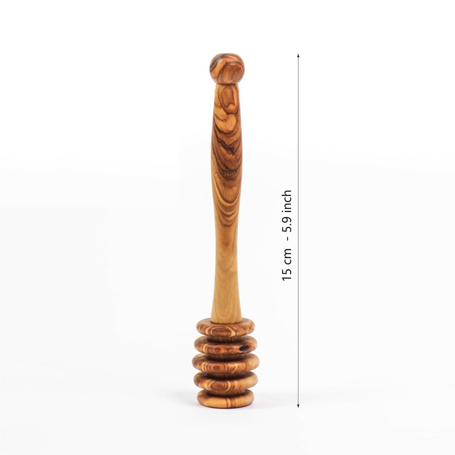Cuillère à miel en bois d'olivier