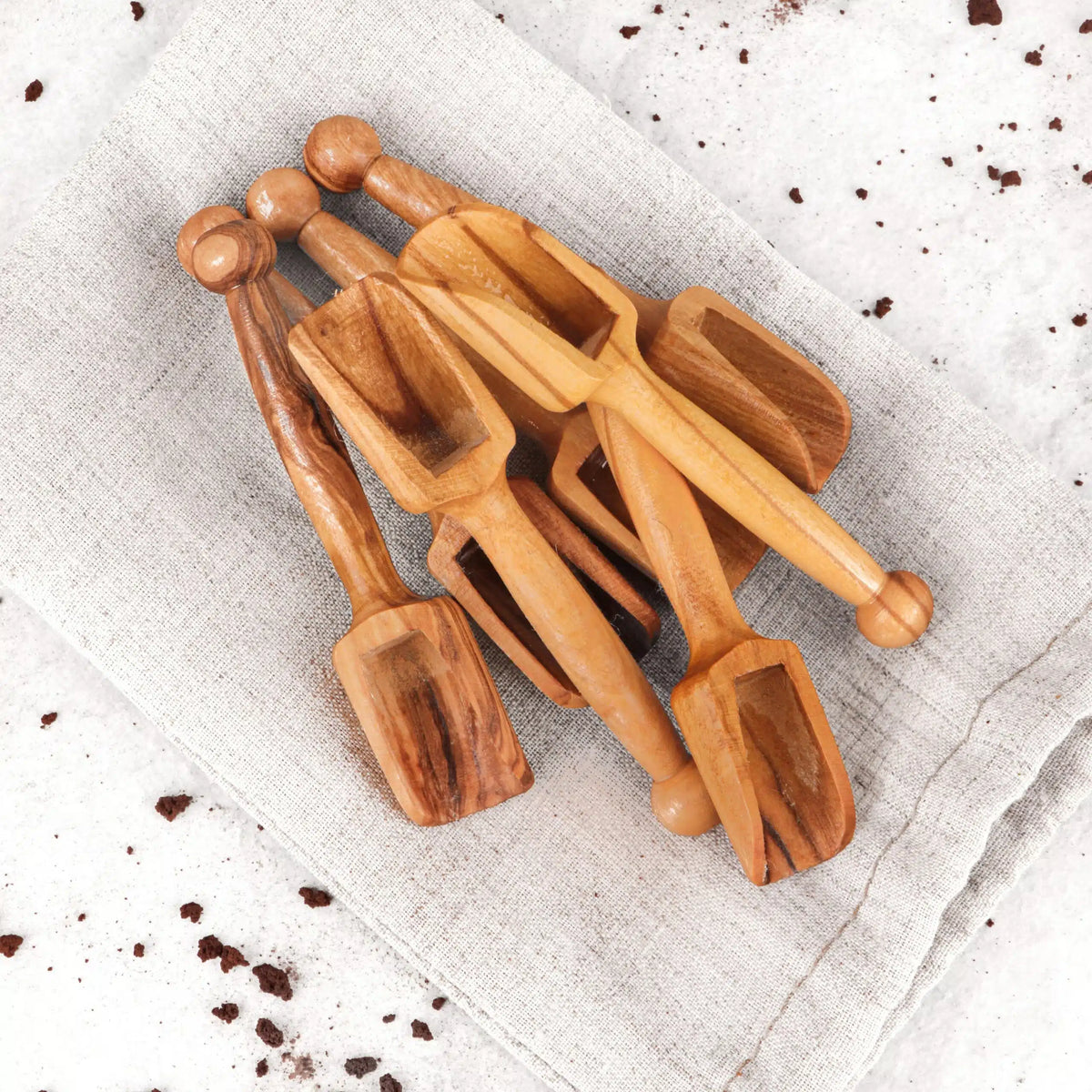 Petite cuillère en bois d'olivier