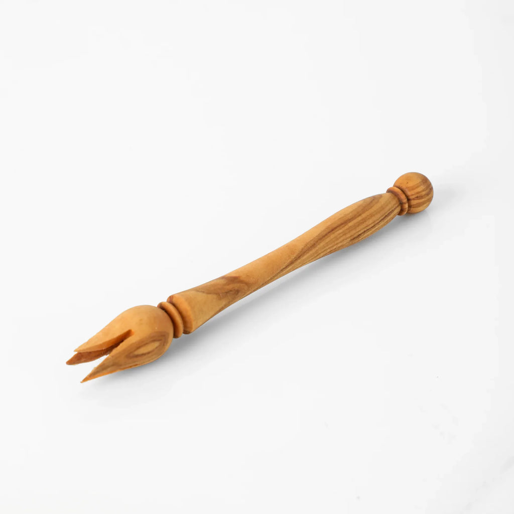 Médiator classique en bois d'olivier