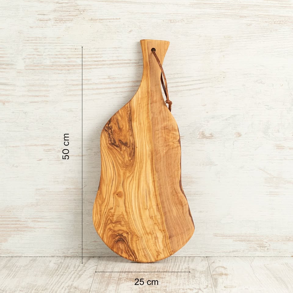 Planche à fromage en bois d'olivier