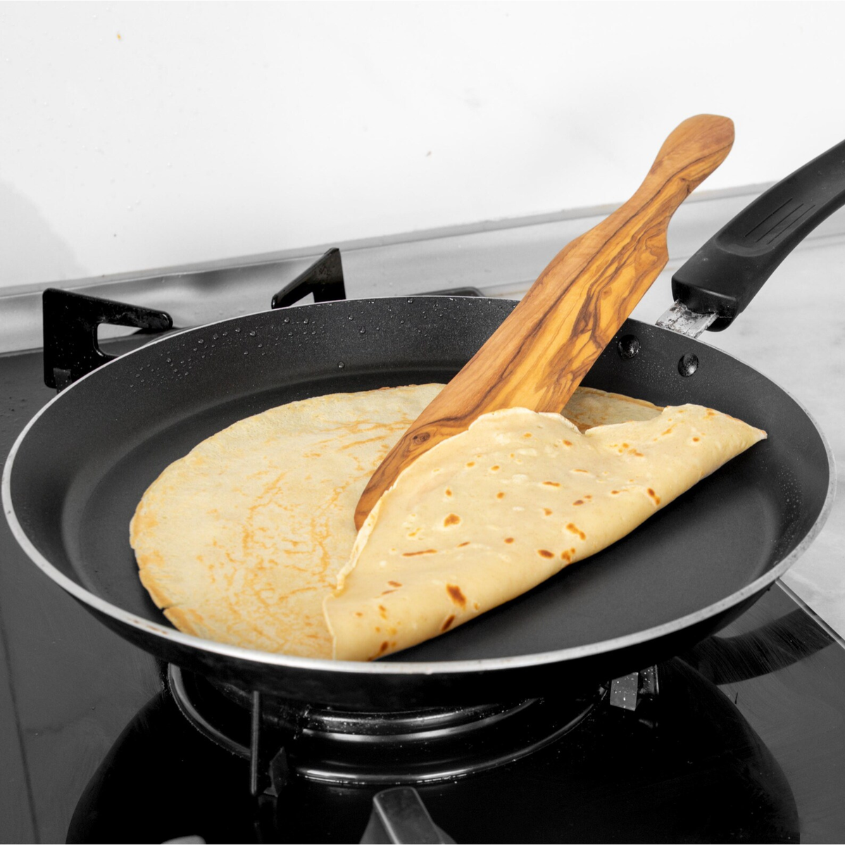 spatule à effet crépi fait main
