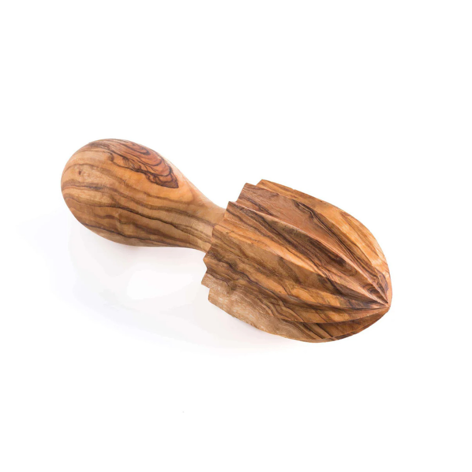 Presse-citron en bois d'olivier
